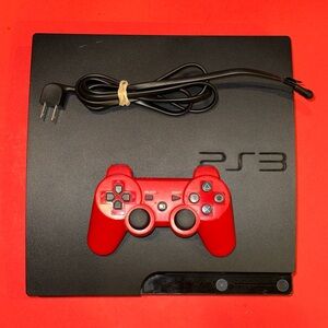 Sony PlayStation 3 160GB PS3 Slim CECH-2501A Black Console Only TESTED Functions